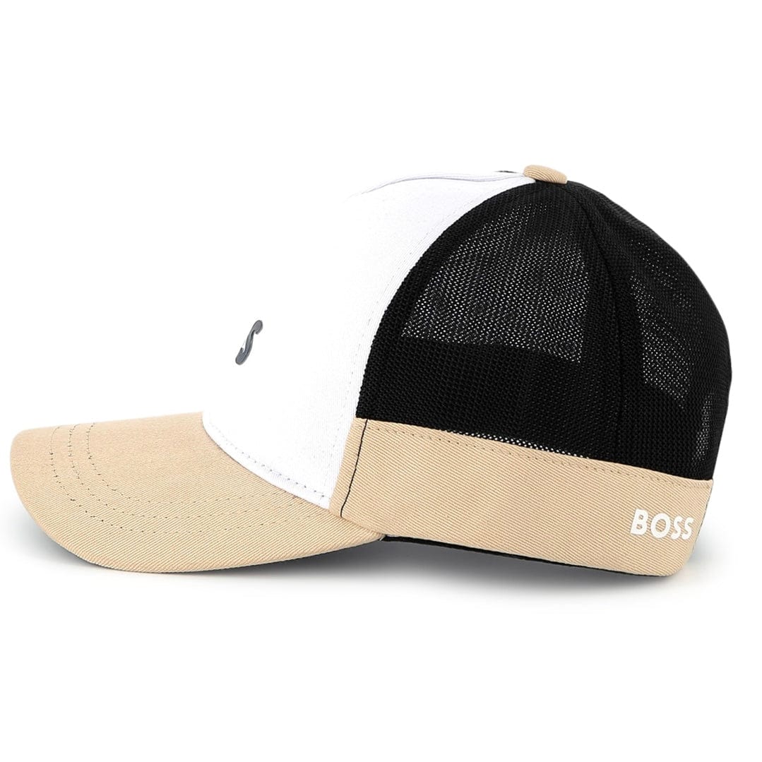 HUGO BOSS - Baseball Logo Cap -  White