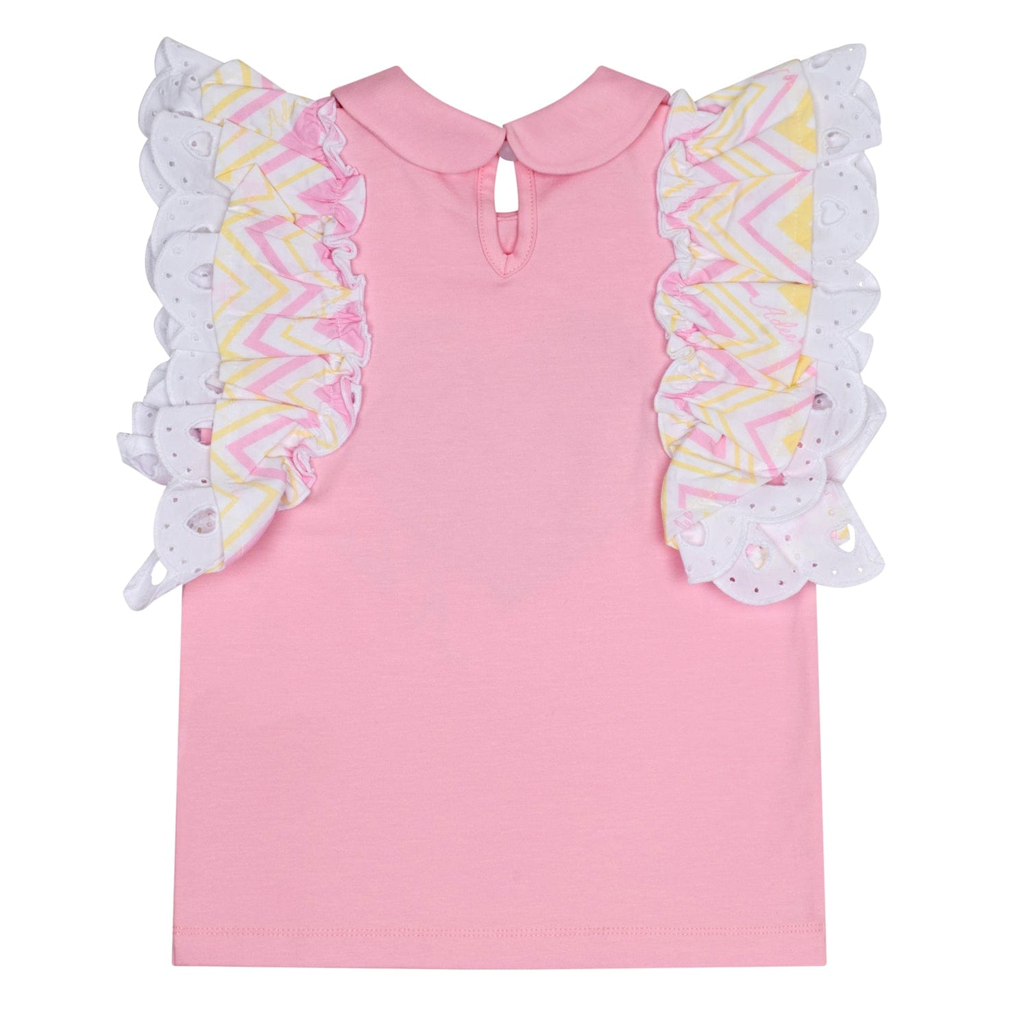 A DEE - Leanne Chic Chevron Skirt Set - Pink