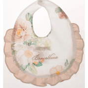BARCELLINO - Floral Bib - Peach