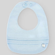 PAZ RODRIGUEZ - Peter Pan Collar Detail Baby Layette Set - Blue