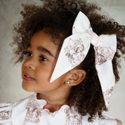 BABINE - Carousel Bow Clip - Pink