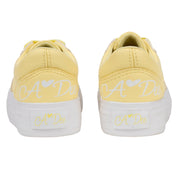 A DEE -  Patty Chic Chevron Platform Trainer - Lemon