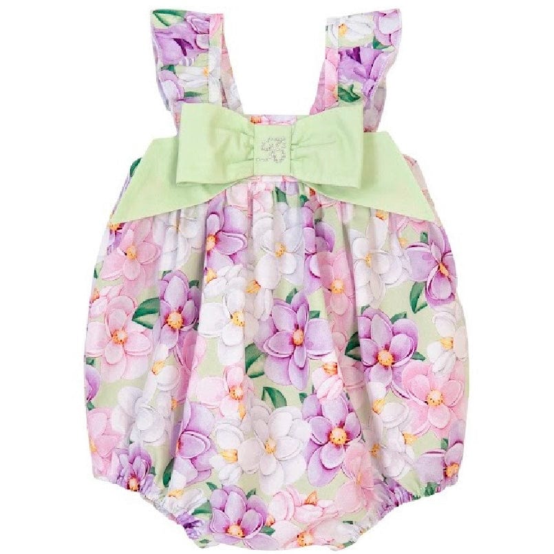 BALLOON CHIC - Flower  Romper - Mint