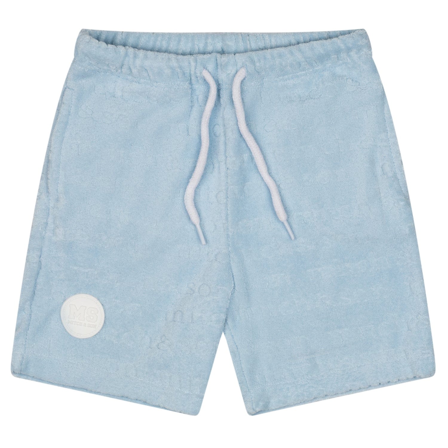 MITCH & SON - Terry Sandy Shores Mitch & Son Logo Terry Set - Sky Blue