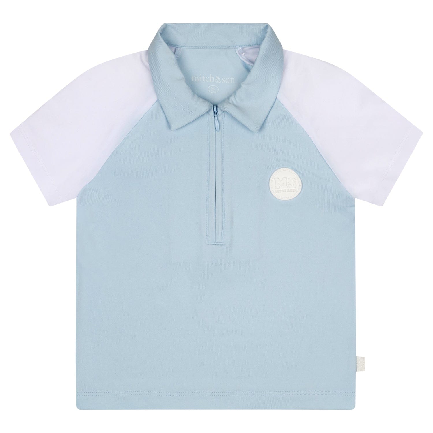 MITCH & SON - Trex Sandy Shores Poly Polo Set - Sky Blue