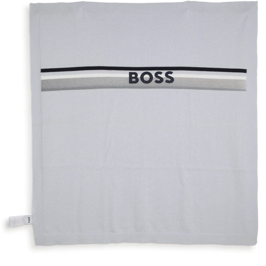 BOSS - Blanket Knitted - Blue