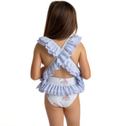 MEIA PATA - Unicorn Print Cozumel Swimsuit - Lilac