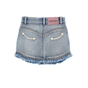 MONNALISA - Minnie Denim Skirt Set - Blue