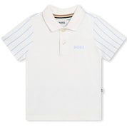 BOSS - Toddler Polo Shirt - White