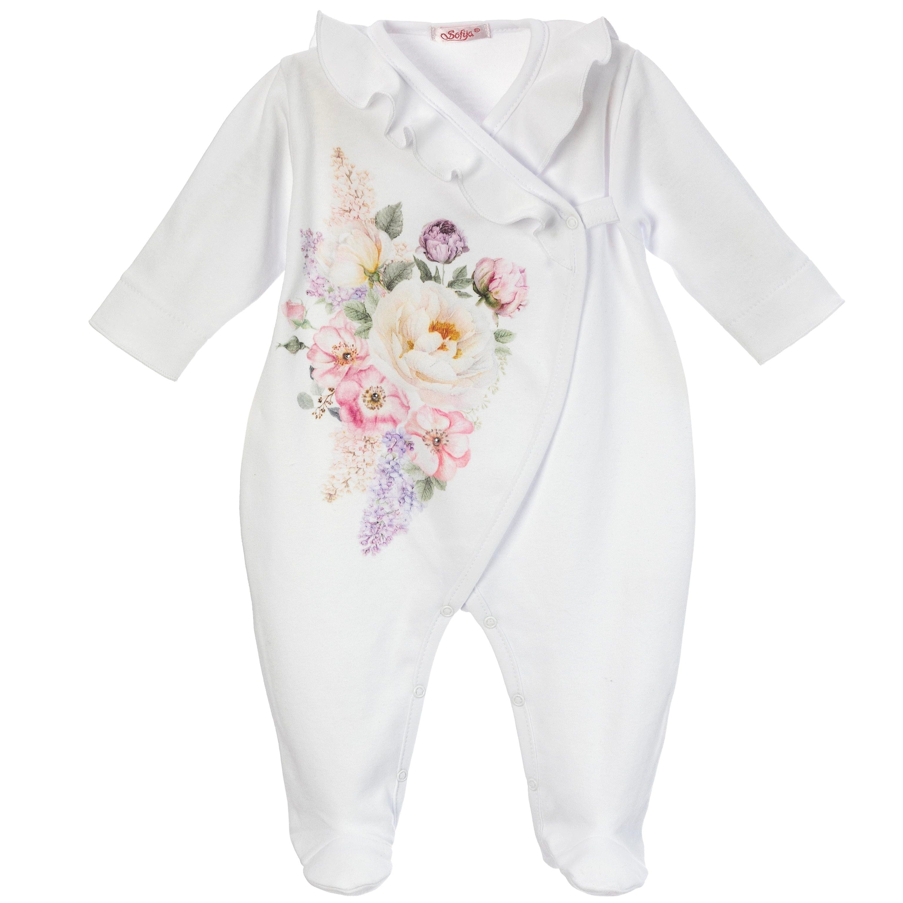 SOFIJA - Mirella Babygrow - White