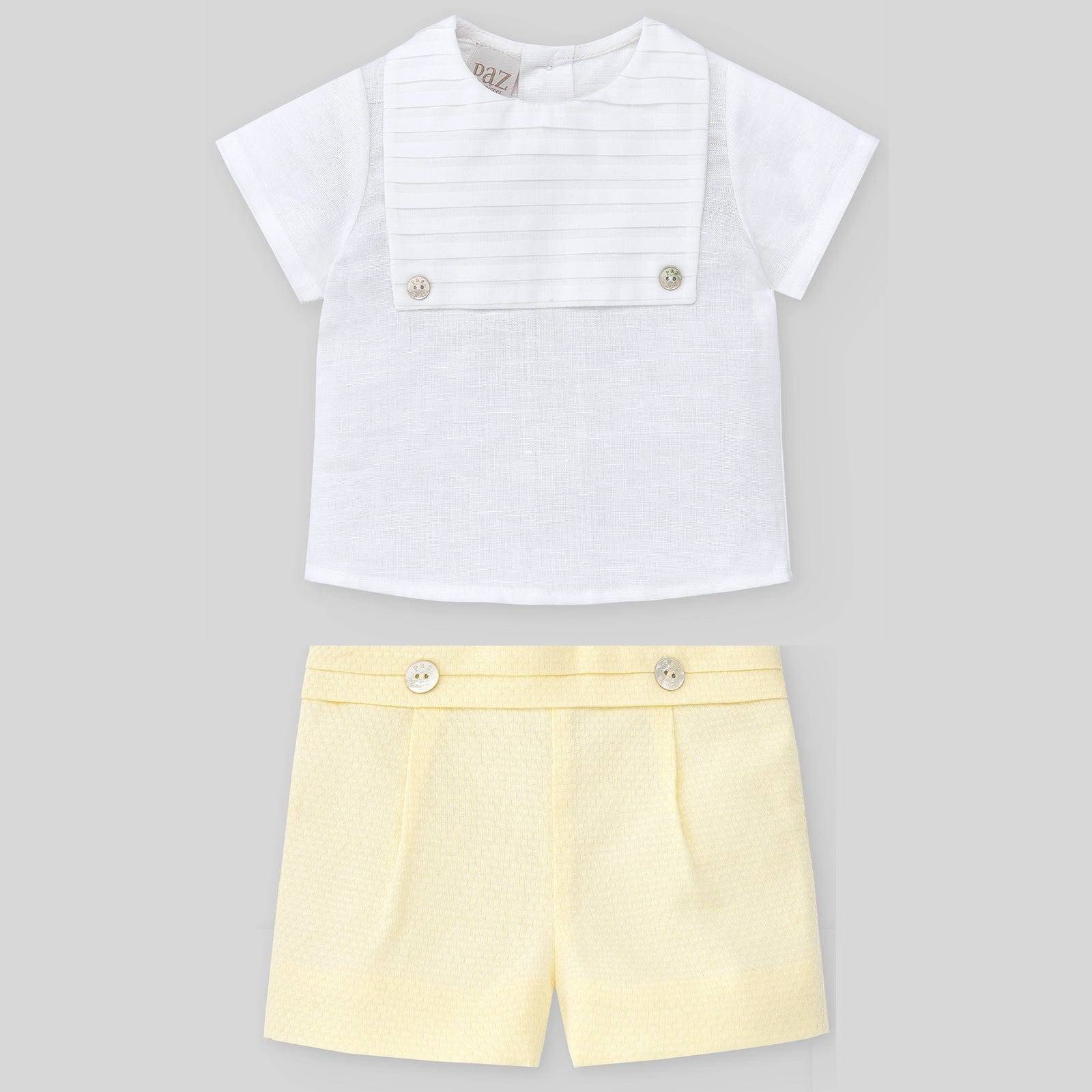 PAZ RODRIGUEZ - Two Piece Short Set - Lemon