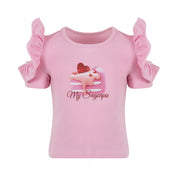 LAPIN HOUSE - Heart  Short Set - Pink