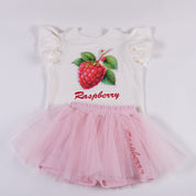 Daga - Juicy Raspberry Dream Tutu Skort Set - Pink
