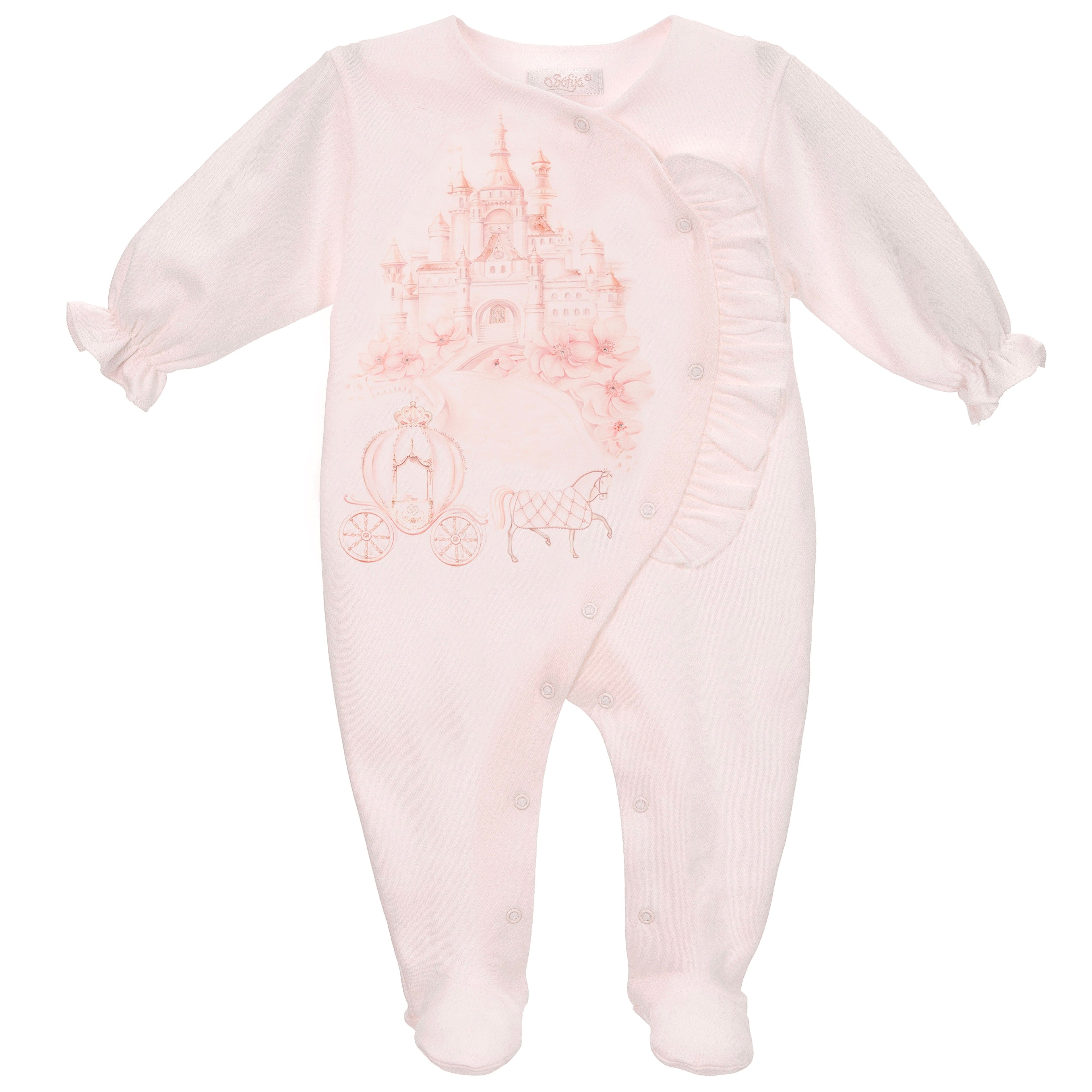 SOFIJA - Princess Babygrow - Pink