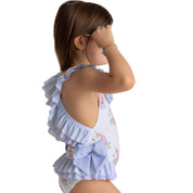 MEIA PATA - Unicorn Print Cozumel Swimsuit - Lilac