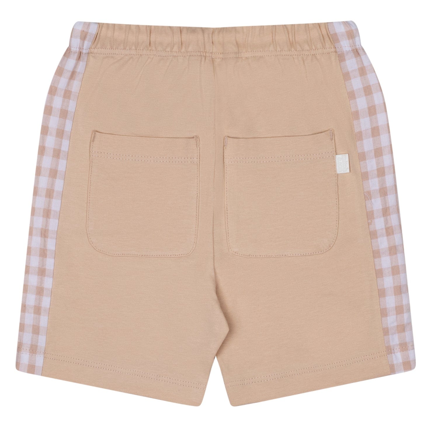 MITCH & SON - Travis Sandy Shores Gingham Wheel Soft Set - Sand