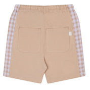 MITCH & SON - Travis Sandy Shores Gingham Wheel Soft Set - Sand