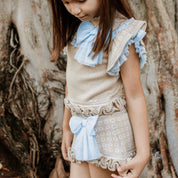 Rahigo - Skort Set & Hairband  -  Camel