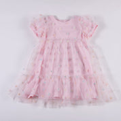 Daga - Tulle Madness Dress  & Clip - Pink