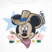 MONNALISA - Minnie Skirt Set - White