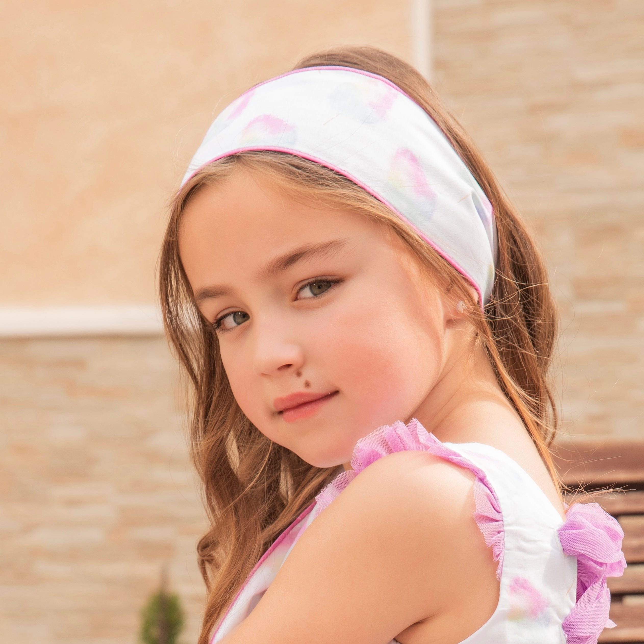 BABINE -Candy Floss Hair Tie - Lilac