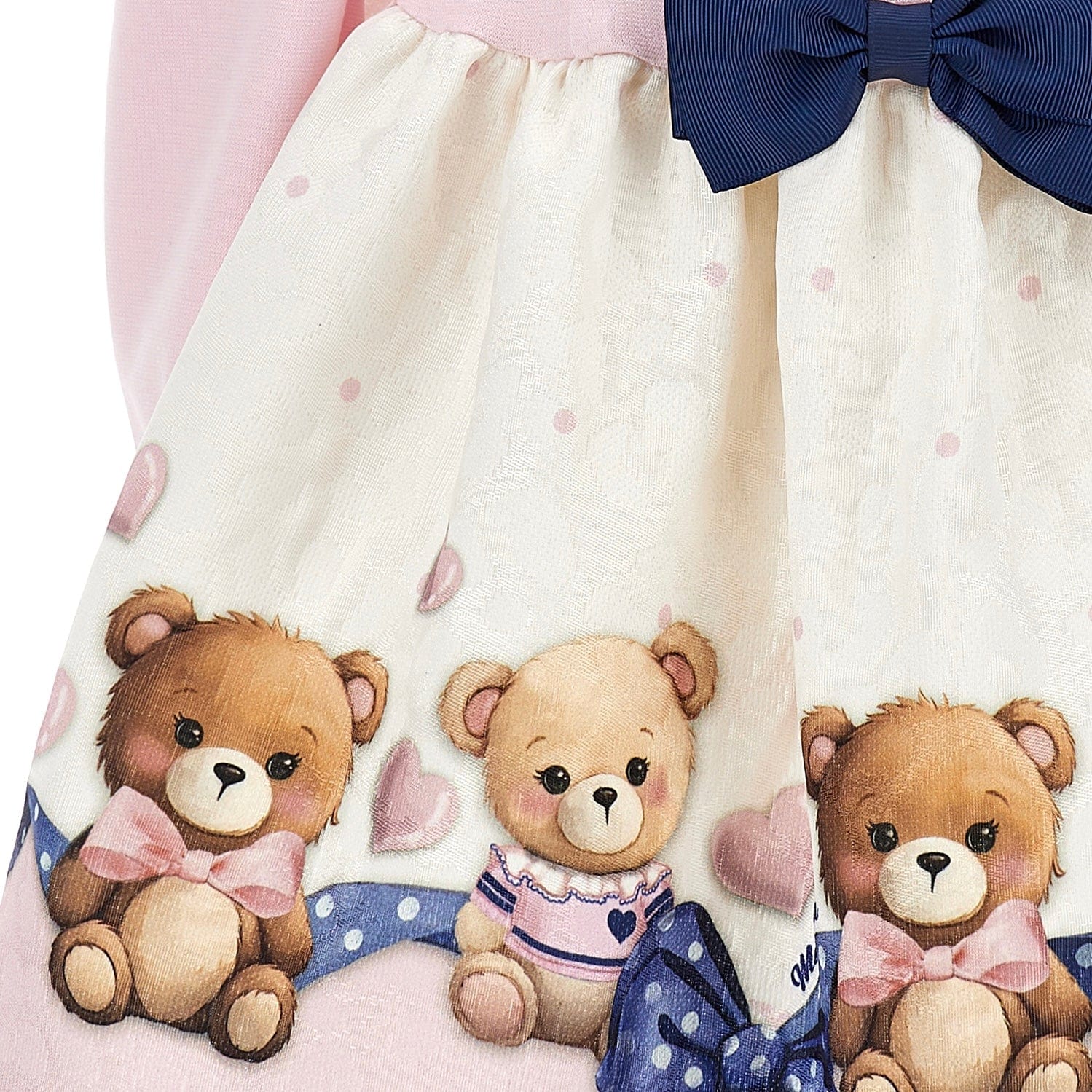 MONNALISA - Teddy Dress - Pink