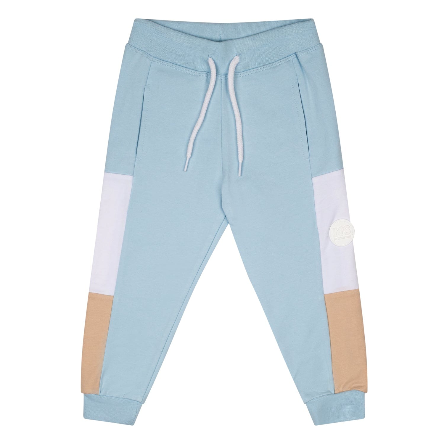 MITCH & SON - Trevor Sandy Shores MS Logo Tracksuit - Sky Blue