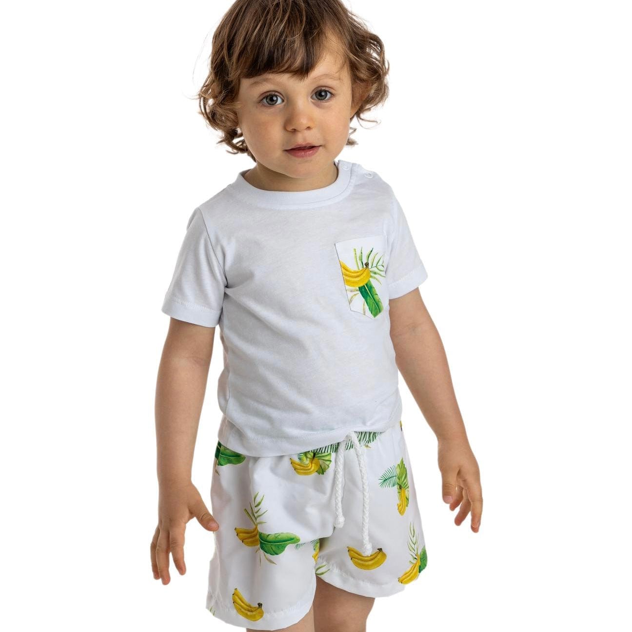 MEIA PATA - Tropical T-Shirt - White