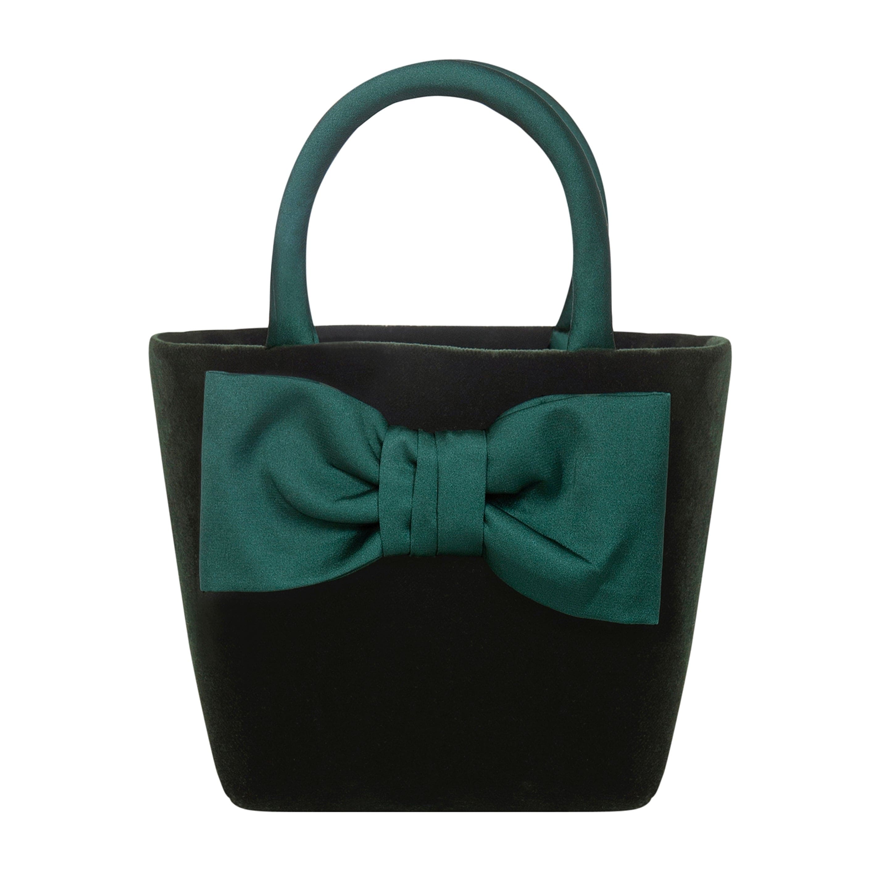 BALLOON CHIC - Velvet Bag - Green