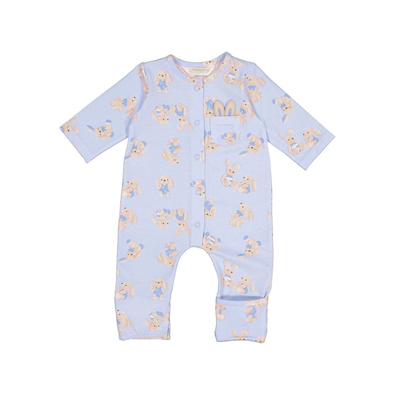 MAYORAL - Bunny Babygrow - Blue