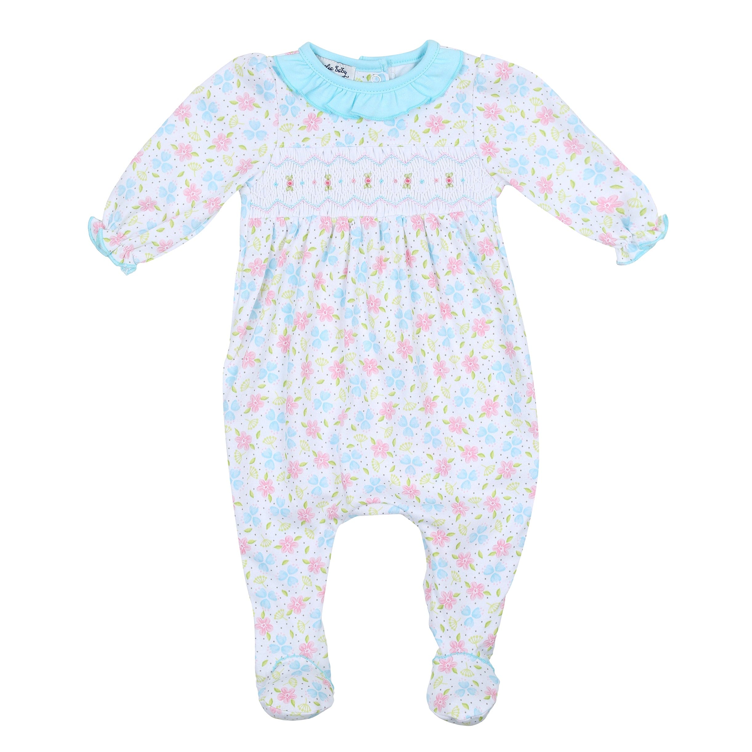 MAGNOLIA BABY - Natalie’s Classic’s Smocked Four Piece Set - Multi