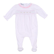 MAGNOLIA BABY - Katie & Kyle Smocked Four Piece Set - Pink