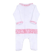 MAGNOLIA BABY - Annalise’s Classics Ruffle Babygrow - Pink
