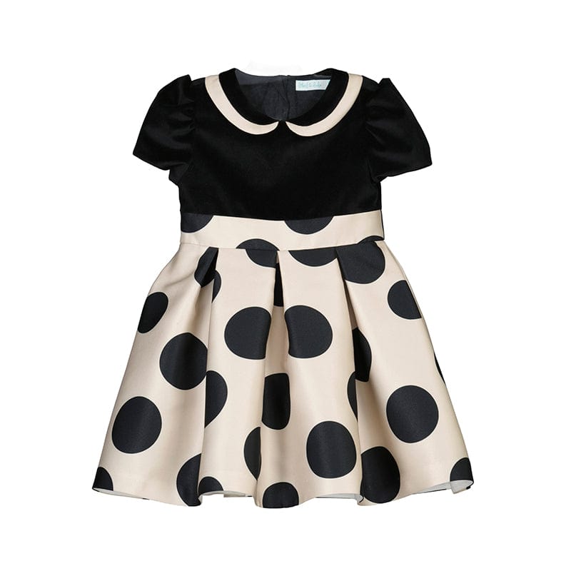 ABEL & LULA - Polka Dot Dress - Cream
