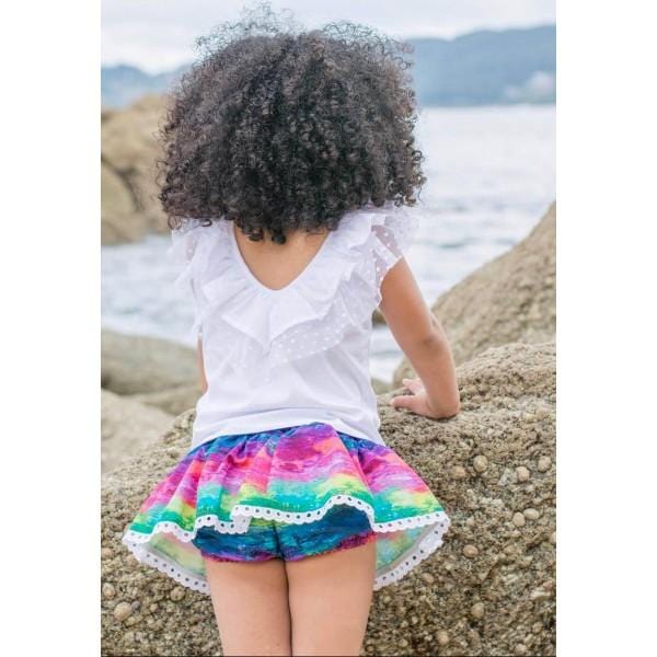 CARMENCITAS MISSONI INSPIRED FRILL TOP & SKORT