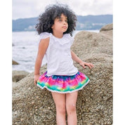 CARMENCITAS MISSONI INSPIRED FRILL TOP & SKORT