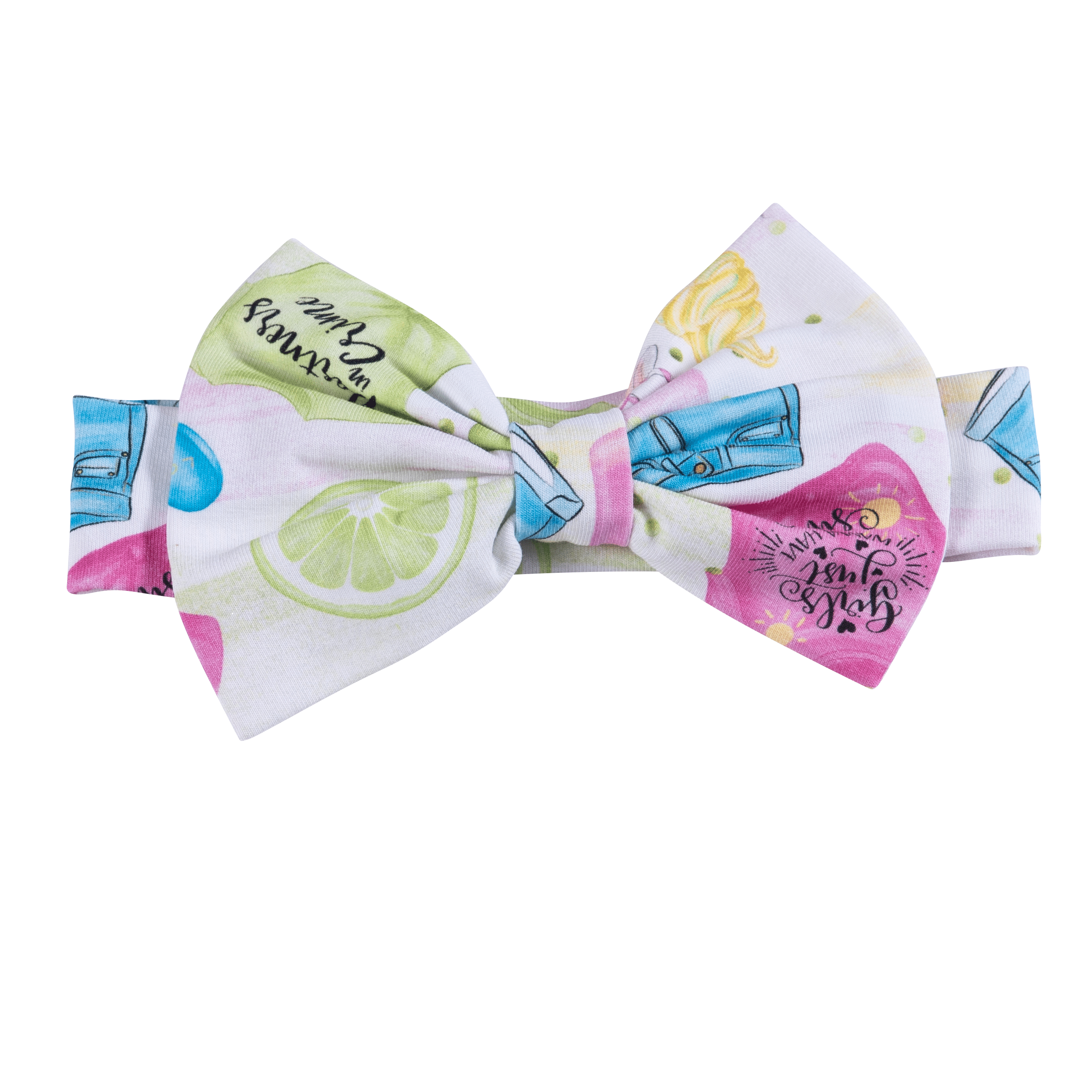 Daga - Lemon Power Soft Hairband - White