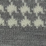 RAHIGO - Dog Tooth Hat & Scarf Set - Grey