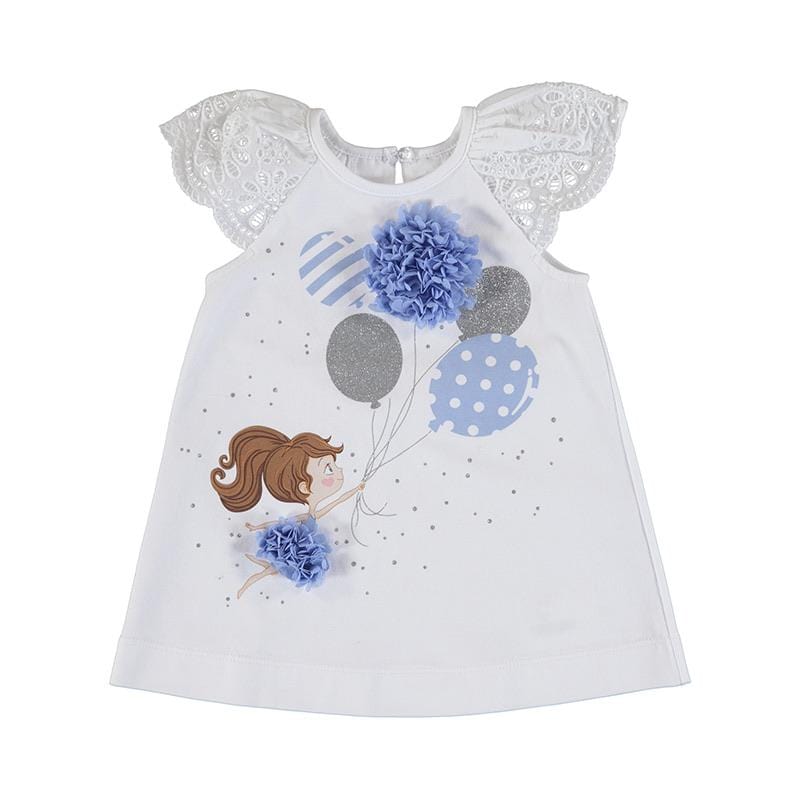 MAYORAL - Balloons Dress - Blue