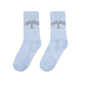 MITCH & SON - Ed Two Pack Socks - Pale Blue