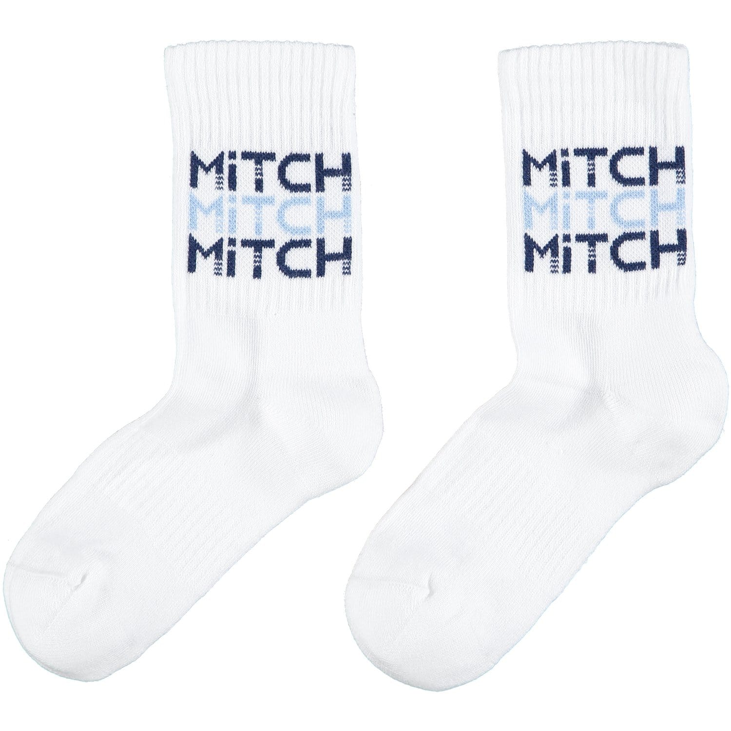 MITCH - Maine Signature Sports Sock - White