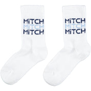 MITCH - Maine Signature Sports Sock - White