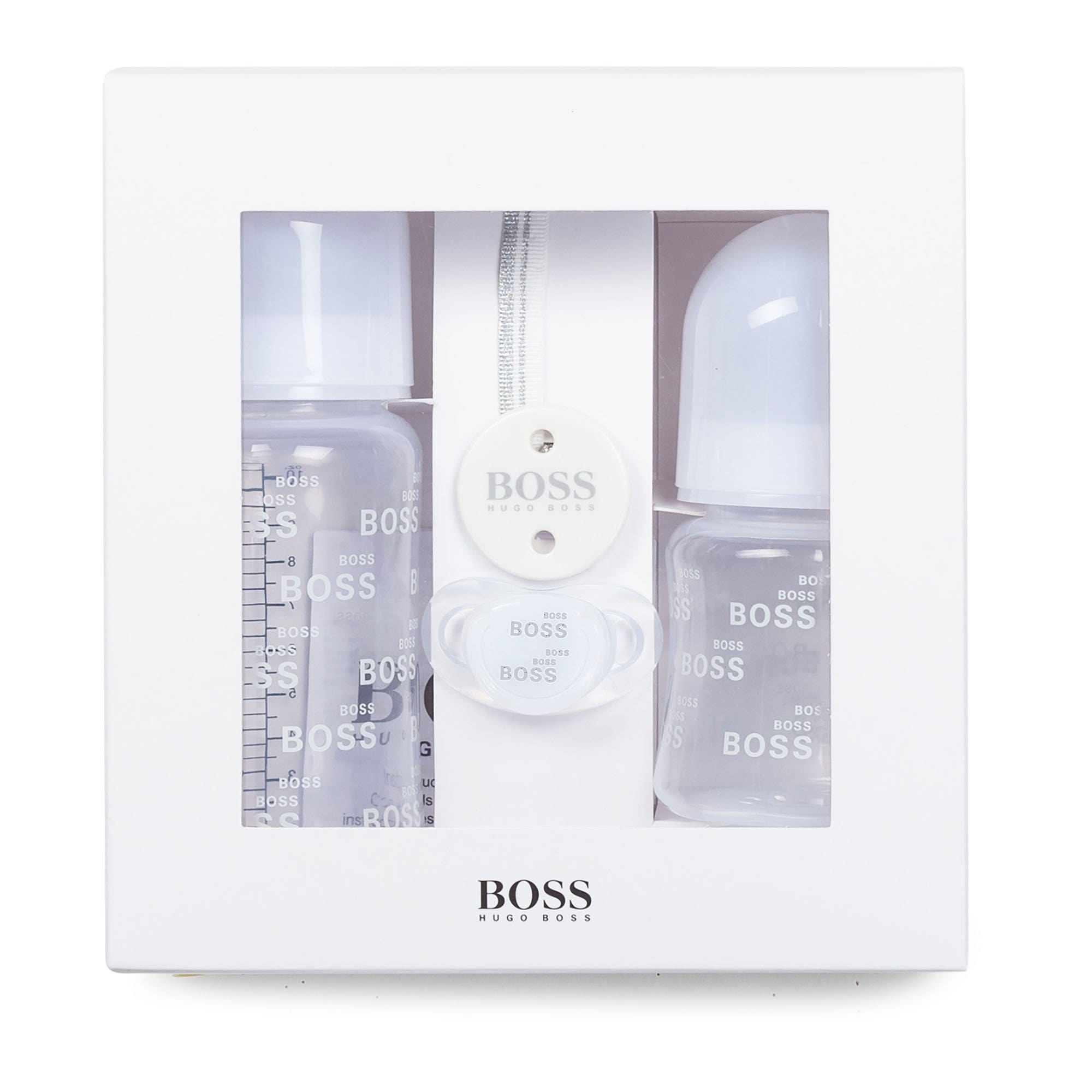 HUGO BOSS - Logo Bottle Set - White