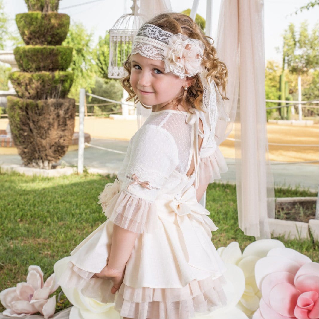 BABINE - Ceremonial Skirt Set - Cream