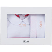 HUGO BOSS - Babygrow - White/Pink