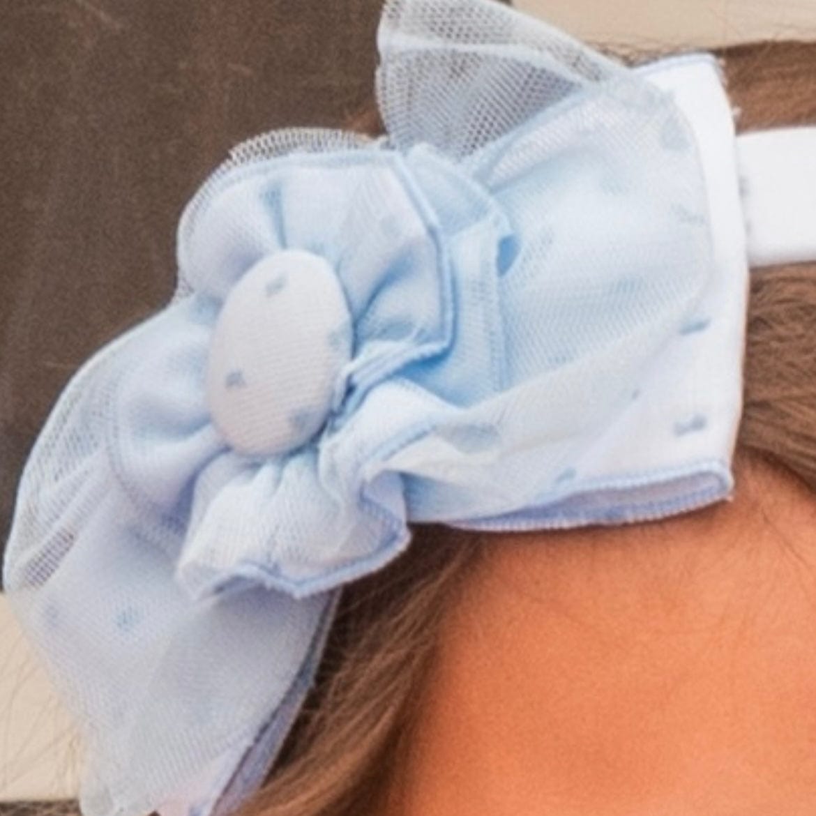 BABINE - Plumeti Bow - Blue