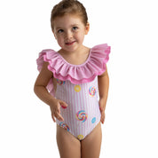 MEIA PATA - Ibiza Lollipop Print Swimsuit