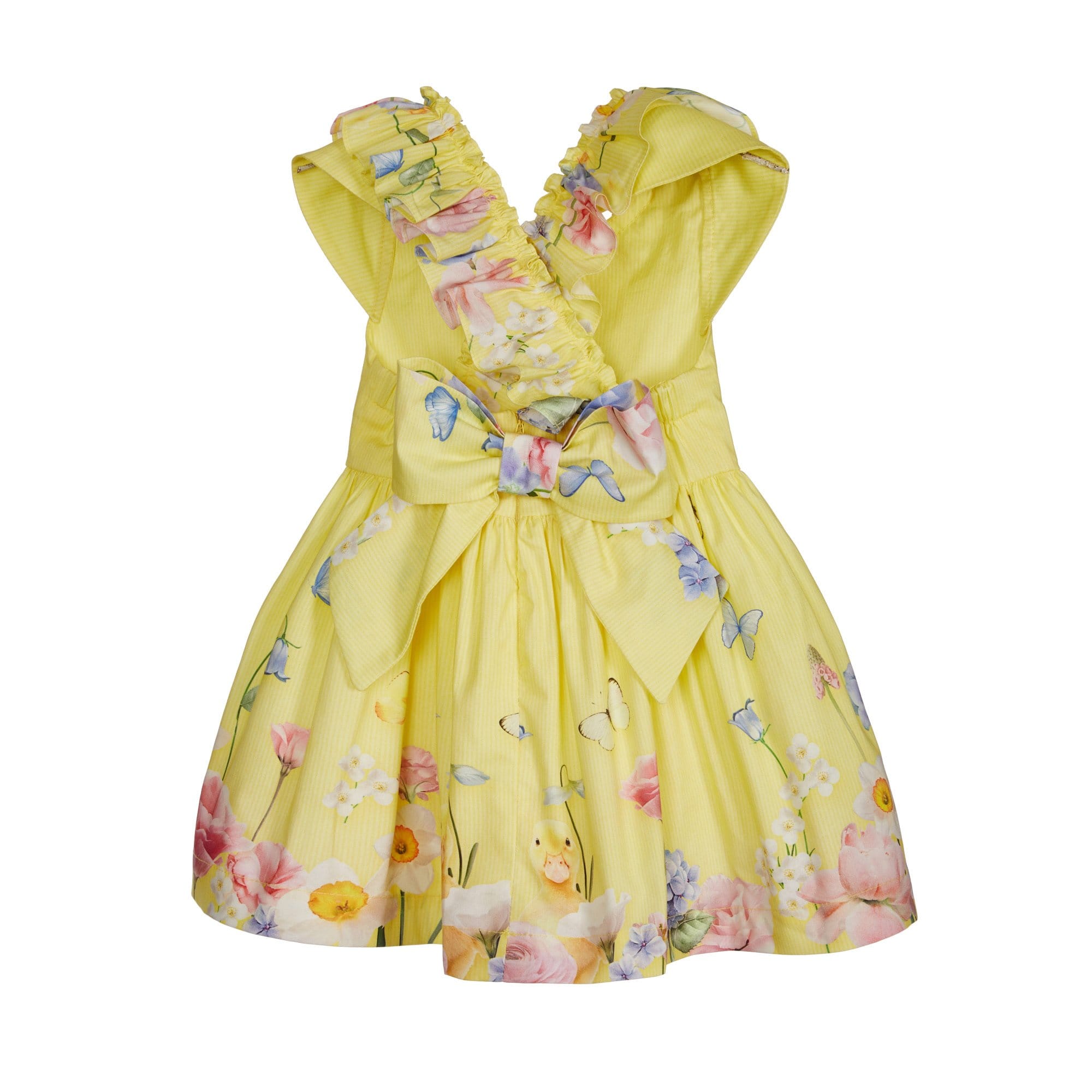 LAPIN HOUSE - Cross Back Dress - Lemon