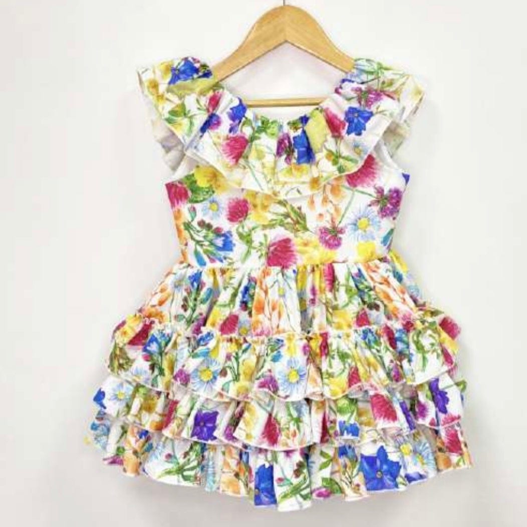 NINI - Floral Dress - Pink