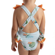 MEIA PATA - Menorca Tropical Print Swimsuit